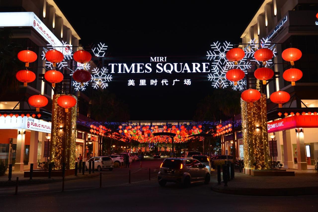 My Daily Homestay - Miri Times Square Exteriör bild